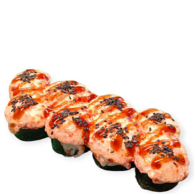 Запеченный с креветкой